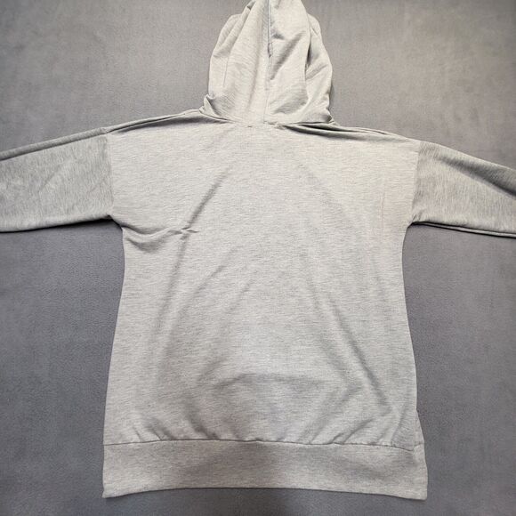 Homies New York Hoodie Womens L Gray Pullover Sweatshirt Long Sleeve Lightweight - Picture 7 of 7